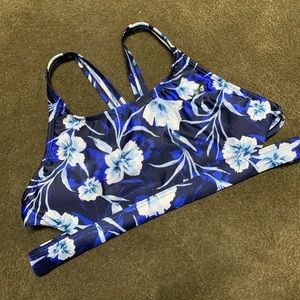 Floral Speedo Top